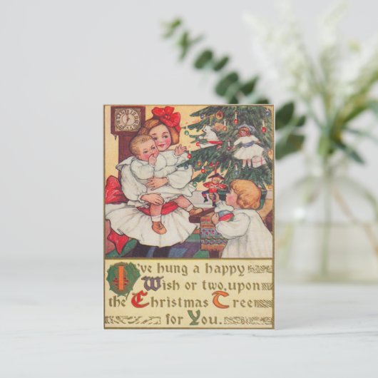 クリスマスの朝 シーズンポストカード (スタンド正面)