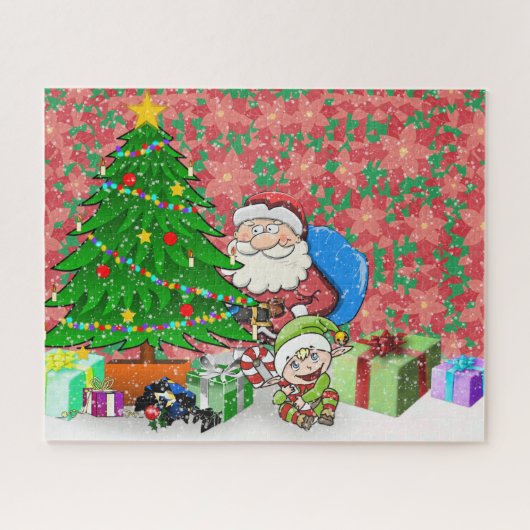 クリスマスの朝 ジグソーパズル (横)