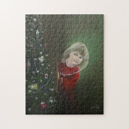 クリスマスの朝 ジグソーパズル (縦)