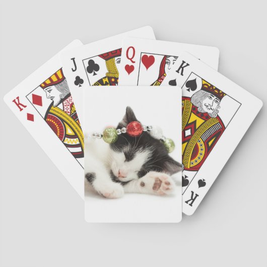 クリスマスの朝 トランプ (裏面)