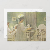 クリスマスの朝、パブ。 「Lasst Licht Hinin」(` Le シーズンポストカード (正面/裏面)