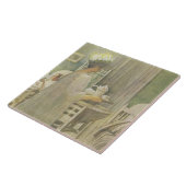 クリスマスの朝、パブ。 「Lasst Licht Hinin」(` Le タイル (側面)