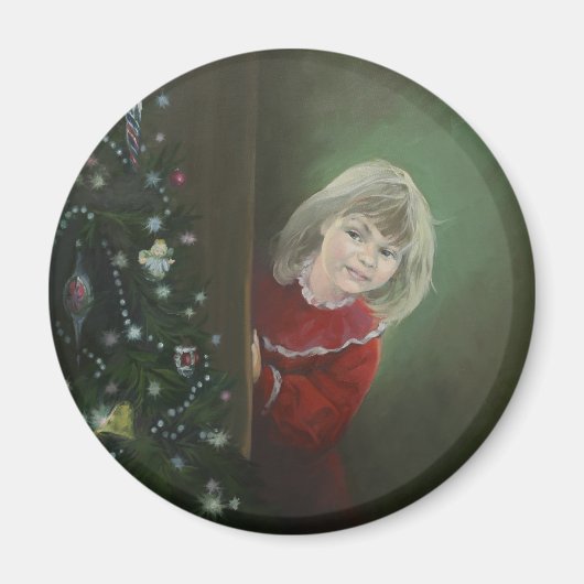 クリスマスの朝 マグネット (正面)