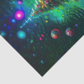 クリスマスの木々のオーナメント 薄葉紙 (詳細)