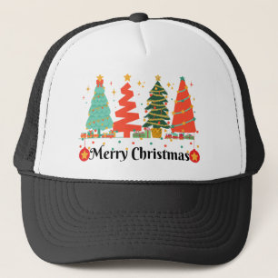 クリスマスの木々 キャップ