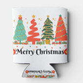 クリスマスの木々 缶クーラー (裏面)