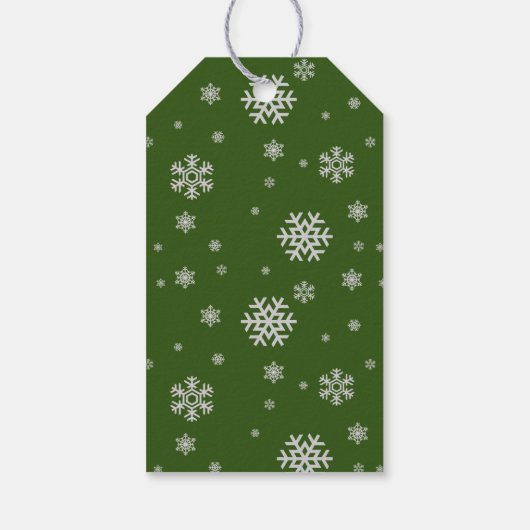 クリスマスの木で猫の幸せな休日 ギフトタグ (裏面)