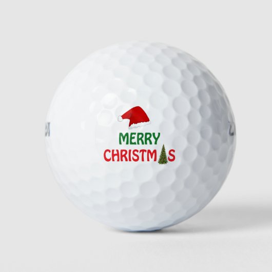 クリスマスの木のギフトの装飾 ゴルフボール (正面)