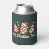 クリスマスの木よ メリークリスマスデビー クッキー 缶クーラー (缶正面)