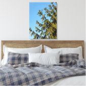 クリスマスの木 キャンバスプリント (インサイチュ (寝室))