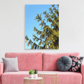 クリスマスの木 キャンバスプリント (インサイチュ (リビング))