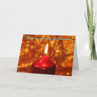 クリスマスの本当の意味 シーズンカード