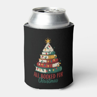 クリスマスの本棚スタックライト クリスマス 缶クーラー