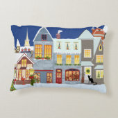 クリスマスの村 アクセントクッション (裏面)