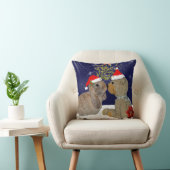 クリスマスの枕のバニー愛 クッション (椅子)