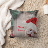 クリスマスの枕メリーヒスマスの願い クッション (ブランケット)
