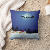 クリスマスの枕投球のクッション クッション (ブランケット)