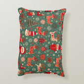 クリスマスの枕 アクセントクッション (裏面(縦))