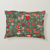 クリスマスの枕 アクセントクッション (裏面)