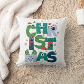 クリスマスの枕 クッション (ブランケット)