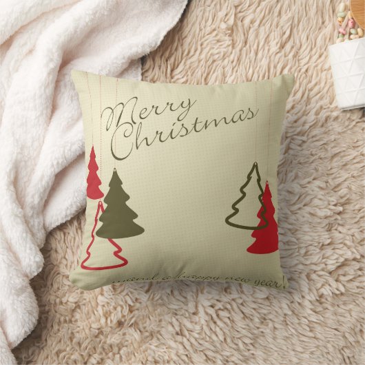 クリスマスの枕 クッション (ブランケット)