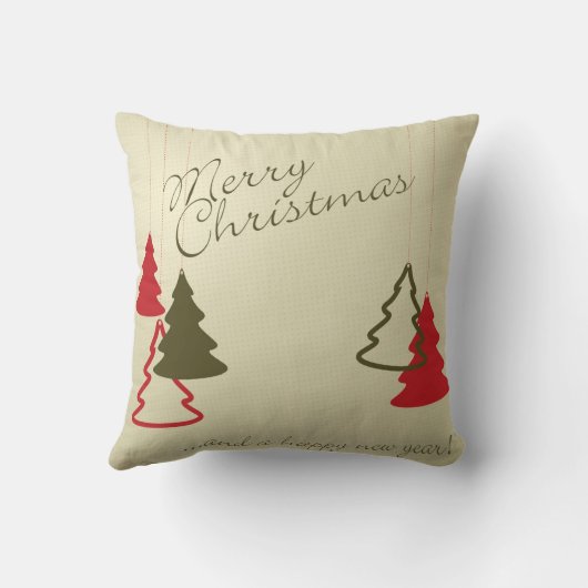 クリスマスの枕 クッション (裏面)