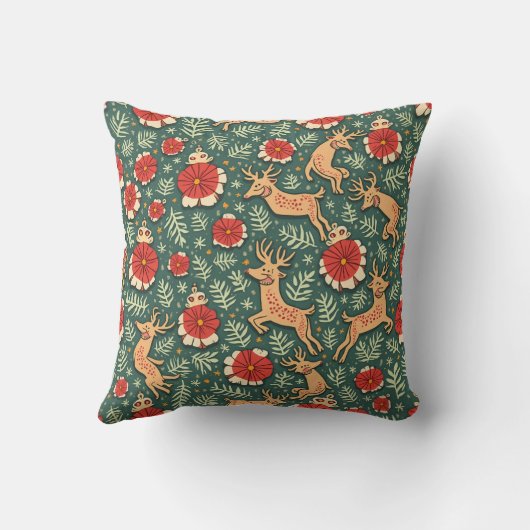 クリスマスの枕 クッション (裏面)