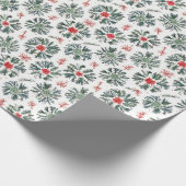 クリスマスの枝 ラッピングペーパー (角)