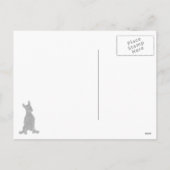 クリスマスの柴犬の郵便はがき シーズンポストカード (裏面)