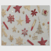 クリスマスの栄光 ラッピングペーパー (フラット)