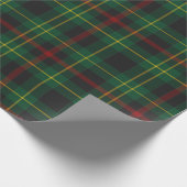 クリスマスの格子縞 ラッピングペーパー (角)