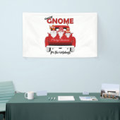 クリスマスの格言に行く 横断幕 (トレードショー)