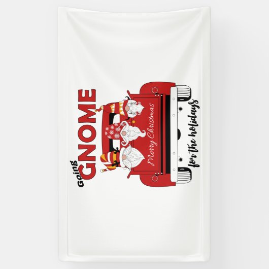 クリスマスの格言に行く 横断幕 (縦)