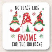 クリスマスの格言のような場所なし コースター (正面)