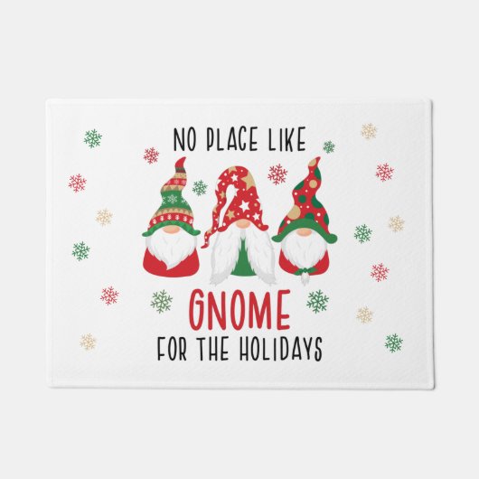 クリスマスの格言のような場所なし ドアマット (正面)