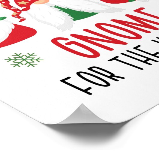 クリスマスの格言のような場所なし ポスター (角)