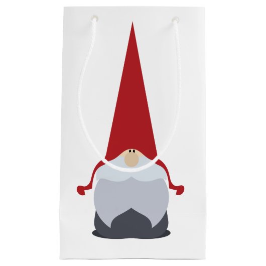 クリスマスの格言のギフトバッグ スモールペーパーバッグ (正面)