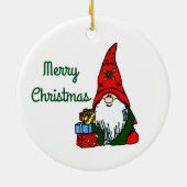 クリスマスの格言 セラミックオーナメント (裏面)