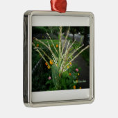 クリスマスの植物相のセット メタルオーナメント (右)