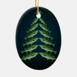 クリスマスの楕円形のオーナメントの12タラ セラミックオーナメント