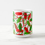 クリスマスの楕円 コーヒーマグカップ (中央)