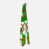 クリスマスの楕円 ネクタイ (正面)