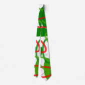 クリスマスの楕円 ネクタイ (裏面)