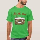 クリスマスの楽しいケーキ Tシャツ (正面)