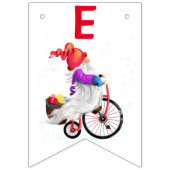 クリスマスの楽しいバントのフラッグとギフトの格言 バンティングフラッグ (第3の旗)