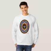 クリスマスの楽しいメンズライトシャツ Tシャツ (正面フル)