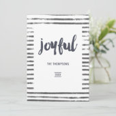 クリスマスの楽しい写真コラージュ シーズンカード (スタンド正面)