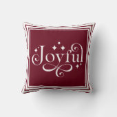 クリスマスの楽しい脚本 クッション (裏面)