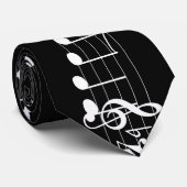 クリスマスの楽しい音楽ノートをお願い ネクタイ (ロール)