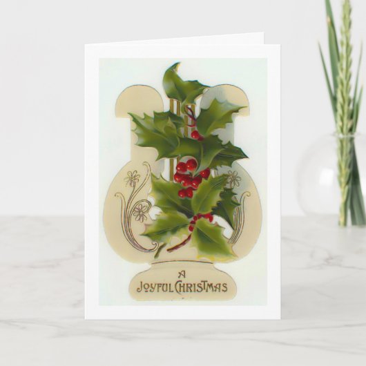 クリスマスの楽ビクトリアンしいカード シーズンカード (正面)